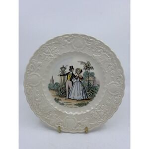 Adams England WILL YOU BE MINE No. 1 Luncheon Plate Read*